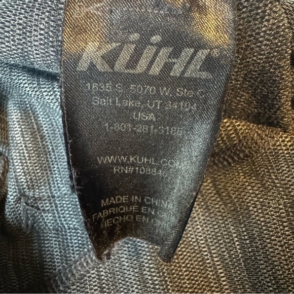 KUHL Women's Skulpt Skinny Pant in Heathered Charcoal Size Large EUC - Picture 11 of 12
